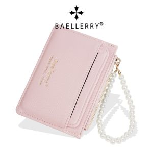 Dompet Lipat Wanita Kulit WA1186P3 Eleanor Banyak Kekinian Simple Motif Terbaru Murah Polos Pink Premium Muat