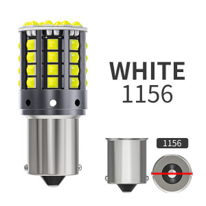 ✅Oprah 2 Pieces 12V Universal Super Bright Yellow Turn Signal Light Bulb PY21W P21W W21W Left Right Indicator Light Reminder Light 8800LM No Flashing CANBUS 1156 BA15S BA15S 7440 Single Contact Bulbs 3030LED