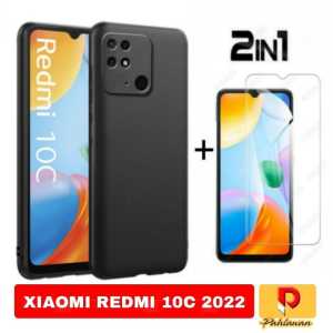 PROMO PAKET 2 INC 1 SOFT CASE XIAOMI REDMI 12 2023 / REDMI 10C 2022 Slim Matte Premium Softcase
