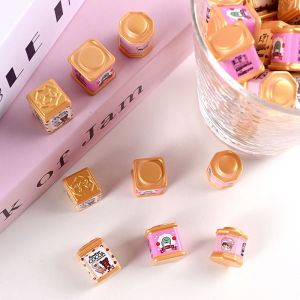 QUANSEN 5PCS Mini Simulation Candy Jar Kitchen Food Storage Bottle Furniture Toys For Doll House Decor