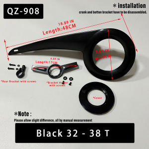 Bike Chain Guard Cover Protector Case Various Sizes for 32-48T Chainrings Sprocket Crankset Guard Bicycle Protection Accessories