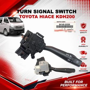 ORIGINAL TOYOTA HIACE KDH200 SWITCH HEAD LAMP TURN SIGNAL SWITCH SUIS LAMPU SIGNAL LAMPU HEADLIGHT SWITCH SIGNAL