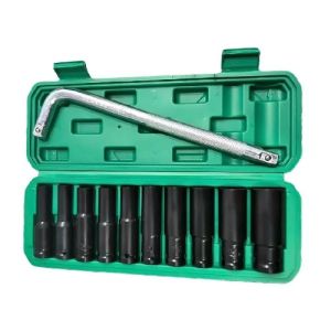 Bộ Dụng Cụ Có Hộp Tuýp Vặn Đai Ốc Đầu Khẩu Và Cần Siết Lực Chữ L 1/2 Các Size Tuýp Từ 8mm Đến 24mm