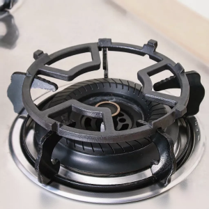 ชั้นวางขาตั้งหม้อเตาแก๊ส ขาตั้งกันลื่น เหมาะสำหรับเครื่องครัวขนาดเล็ก การออกแบบสากล