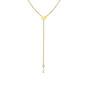 Stylish Pearls Necklace With Heart Butterfly Chain Designs Perfect For Adding A Touch Of Romance To Any Outfit