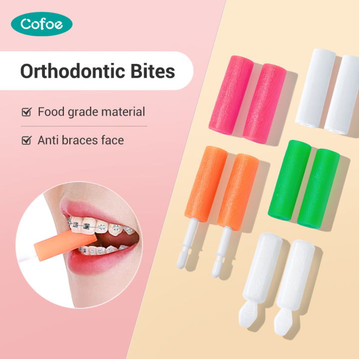 Cofoe Orthodontic Bite Glue Stick Invisible Braces Teether Food