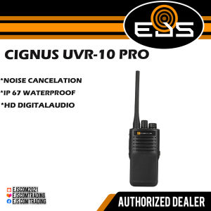 CIGNUS UVR-10 AND UVR10 PRO  DUAL BAND 10WATTS POWER OUTPUT IP68 WATERPROOF