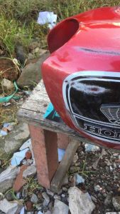 TANGKI CB100 TANGKI PRESS HONDA TANGKI CB GLANTIK WARNA BLADUS GLOSY SESUAI GAMBAR tangki honda cb tangki press
