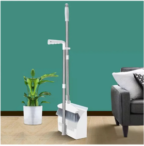 Foldable Broom Dustpan Set Household Floor Cleaning Set Rotating Broom With Dustpan Magnetic