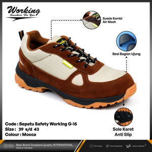 Sepatu Hiking Pria G-15  Sepatu kerja lapangan casual Size 39 s/d 43