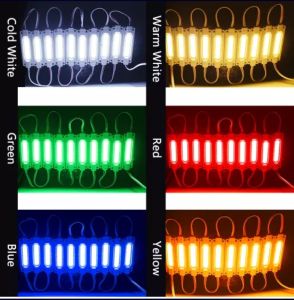 Lampu LED Strip 6 Mata 2W Modul Module COB 12V IP67 LED COB Waterproof