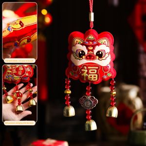 CBHH Trung Quốc Trang trí năm Có chuông Chúc mừng năm Chuông gió chúc mừng lễ hội Di động dây chuyền năm con rắn Đồ trang trí treo trong nhà
