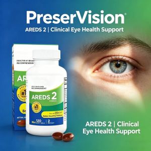 Preservision AREDS2 Lutein Capsules | Relieve Eye Fatigue Protect Eyesight Daily Eye Care