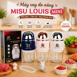 Máy Xay Thực Phẩm MISU LOUIS 300W – Cối Thủy Tinh Nhỏ Gọn Tiện Lợi Cho Mọi Gia Đình