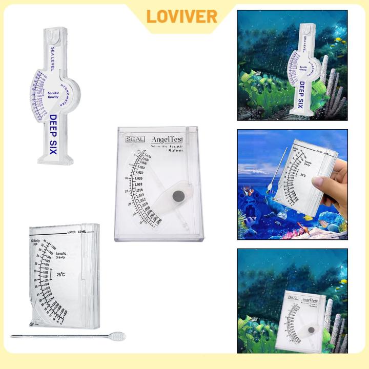 Salinity Tester Salinometer White Professional Portable Accurate Pool ...