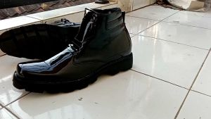sepatu pdh radial tali Medan sepatu Pdl pdh pdu sepatu TNI polri