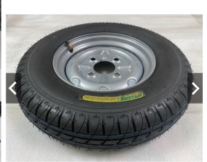 Bánh xe 400-10 hàng đẹp 8pr tim ốc lazang 7x10 gồm 1 lốp1 săm1 lazangsử dụng cho xe 3 bánhxe cải tiến