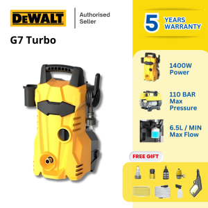 DeWalt G7/G8 Turbo High Pressure Water Jet Washer – Cordless Car Washer | Portable Sprayer | Cuci Kereta