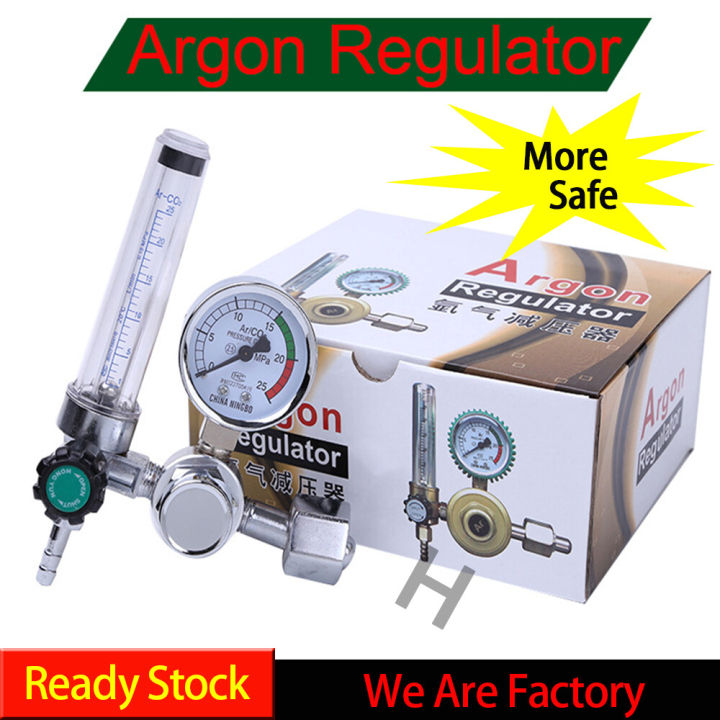 【Ready Stock】Safe Argon Regulator 025Mpa Argon Regulator CO2 Mig Tig