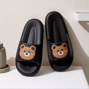 จัดส่ง ที่รวดเร็ว! ! W-404รองเท้าแตะรองเท้าแตะตุ๊กตาหมี 3 สีน่ารักสุด ๆ พื้นรองเท้านุ่มเป็นพิเศษ