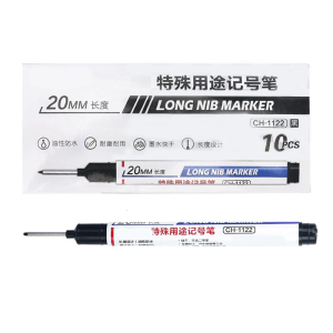 ปากกามาร์กเกอร์น้ำมัน-ชนิดปากกามาร์กเกอร์20มม. 10ชิ้นปากกามาร์กเกอร์สำหรับช่างไม้ปากกามาร์คเกอร์แห้งเร็ว