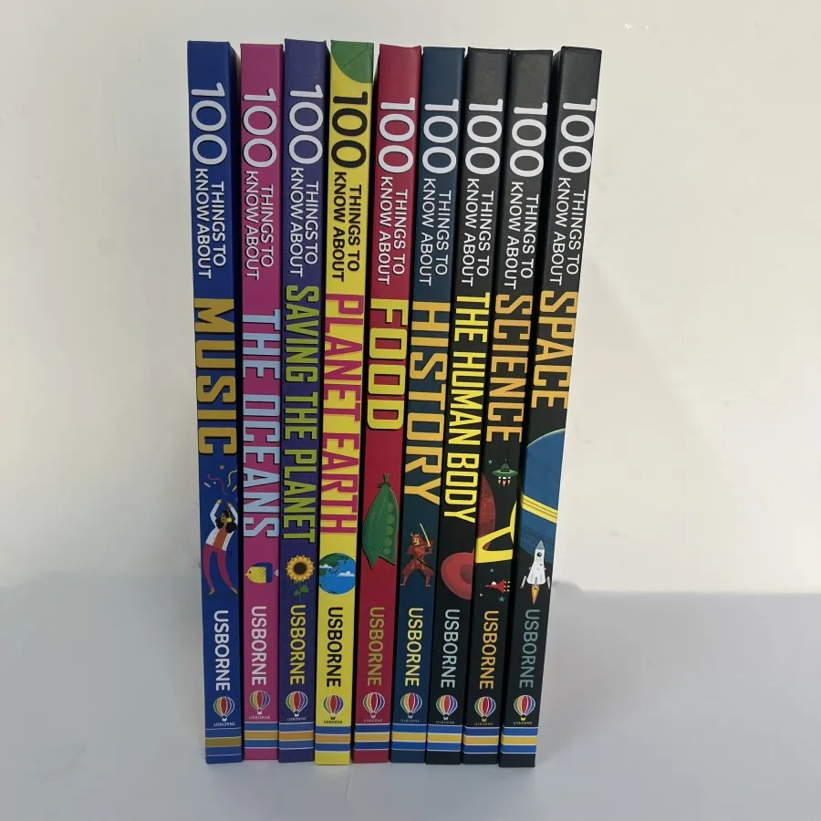 11 Books/Set Usborne 100 Things to Know About Science Space