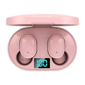 New E6S True Wireless TWS Bluetooth Earbuds ENC Call Noise Reduction HiFi Deep Bass Stereo Earphones Pigfly