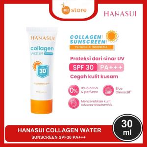Hanasui Collagen Water Sunscreen SPF 30 PA+++ 30ML - Melindungi dan Mencerahkan Kulit