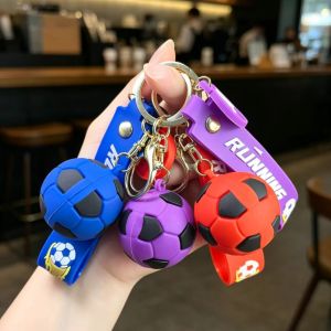 World Cup football keychain pendant for car and backpack sports event merchandise fan souvenir gift