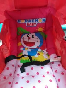 Doraemon Baby Fisrt feels รถเข็นเด็ก รุ่น BP-923L/BM-923B สีแดง
