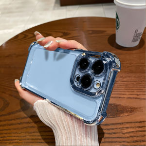 Hontinga Casing Case For OPPO Reno 8T Reno8 T Reno 8 8z 7 7z 6 5 Pro 5G 4G Case Color Luxury Chrome Plated Soft TPU Phone Case Shockproof Anti Gores Rubber Cases Softcase For Girls
