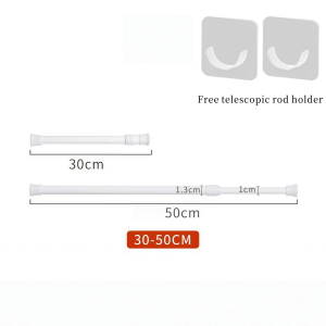 No-Drill Tension Rod Japanese Style Shower Door Curtain PoleBedroom Drape RodRoman Style Laundry Hanger For Home