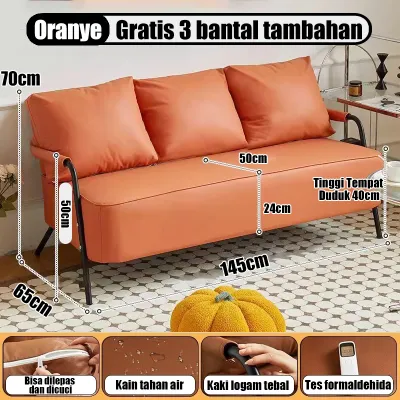 Sofa Ruang Tamu Sofa set Sofa Bed Sofa Aesthetic Sofabed Kursi Ruang Tamu Sofa Minimalis