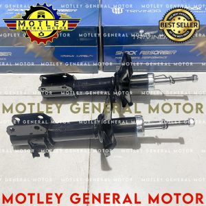 SHOCKBREAKER ABSORBER SHOCK BREAKER BREKER DEPAN SUZUKI ESTEEM KANAN DAN KIRI SHOCK ABSORBER SOKBREAKER SHOCKBREKER BREKER SHOCK BREAKER SOKBREKER DEPAN ORIGINAL TRIVINDO PREMIUM QUALITY 41601-60B10 41602-60B10