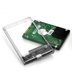 AM กล่องใส่ HDD แบบใส Harddisk SSD 2.5 inch USB3.0 แรง Hard Drive Enclosure 2139U3 (ไม่รวม HDD)