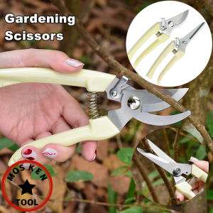 Pruning Shears Cutter Home Gardening Plant Scissor Branch Pruner Hand Tool Stainless Steel Flower Trimmer Cutters Pisau Gunting