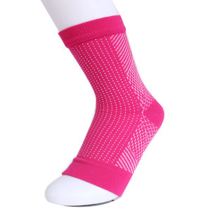 ECMLN 2pcs/1 Pair Foot Ankle Compression Socks Anti Fatigue Varicose Feet Sleeve Breatheable Support Ankle Socks
