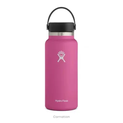 Hydro Flask 32oz 40oz Tumbler Wide Mouth 2.0 Stainless Steel Insulated Water Bottle Straw Lid Outdoor Travel Thermos
