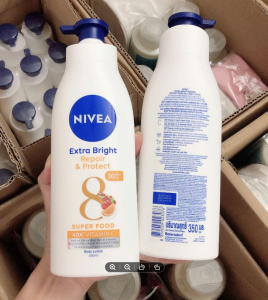 Sữa dưỡng thể N.ivea S.uper Food 40X vitamin C