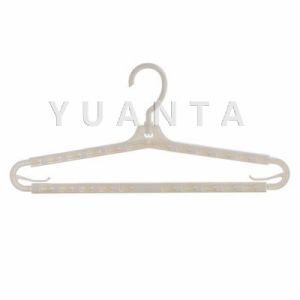 YUANTA ไม้เเขวนเสื้อ ไม้แขวนเสื้อ ปรับ ยืด หด ได้ ไม้แขวนผ้าพลาสติก hanger