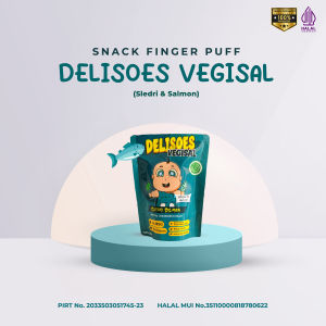 Delisoes Snack Bayi 6 12 Bulan Non Msg Varian Ikan Tuna Daging Ayam Salmon