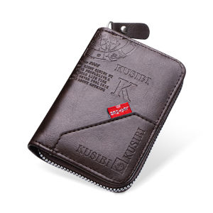 Men&Women PU Leather Bifold Wallet Money Cash Purse Business Billfold Pocket Credit Card Holder Fashion Quality Wallet