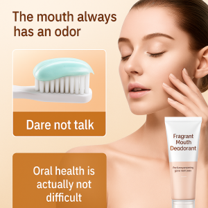 💝Fragrant Toothpaste to Remove Bad Breath Yellow Teeth and Odor Silver Osmanthus Mint Probiotic Whitening Toothpaste香口牙膏