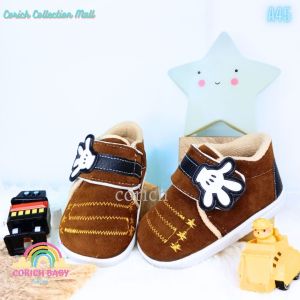 SEPATU BUNYI CIT CIT - SEPATU BABY - SEPATU ANAK - A45 - ORIGINAL BRAND - CORICH BABY SHOES - SEPATU BALITA - SEPATU BAYI - BABY SHOES - PREWALKER - SEPATU BUNYI - SEPATU BUNYI CIT CIT ANAK LAKI LAKI