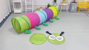 DYJJD Portable Foldable Diameter Kids Toy Animal Tunnel Baby Play Games Birthday Gift Tent Tunnel Toys Sunshine Tunnel Tent Crawling Games Crawling Tunnel Toys  end