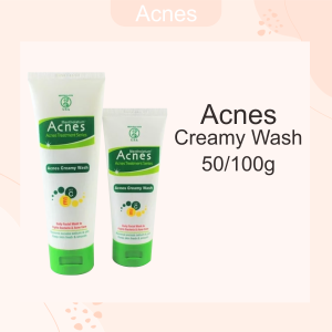 Acnes Treatment Series Creamy Wash 50g/100g Sabun Muka Jerawat Pembersih Wajah Bebas Jerawat