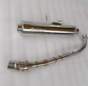 Knalpot Satria Fu Ckd Suara Standar Motor Silincer Suzuki Satria Fu motor bebek