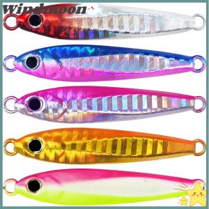 [Windmoon]🌟🌟【Hot Sale】🎈 1PCS New Model Laser 10g 20g 30g 40g 60g Lure Fishing Metal Jig Lure Sea Fishing Metal Jig Lure Bait Long Cast Metal Jig