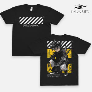MASID Distro T-Shirt KAOS BAJU -Dragon Ball Son Goku- DEPAN BELAKANGDISTRO BAJU 100% cotton