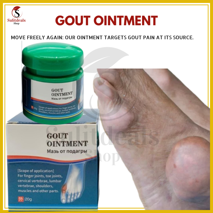 Gout Ointment by willie ong Cream for Rheumatoid Pain Muscle Joint Pain ...